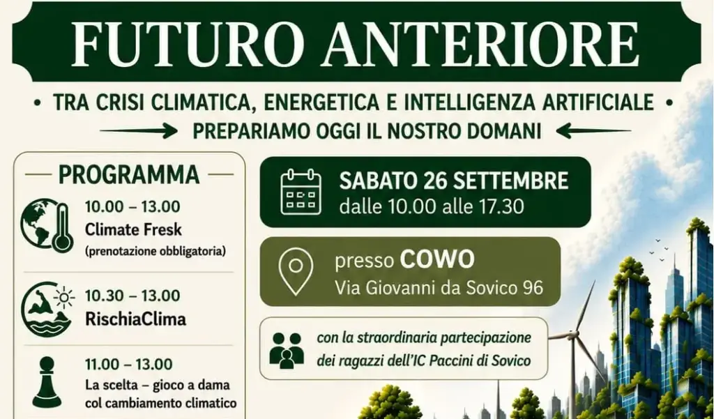 cowo sovico locandina futuro anteriore